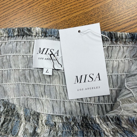 MISA Los Angeles Roksana Bandeau in Spring Python - XS or Large - NWT - Picture 5 of 10